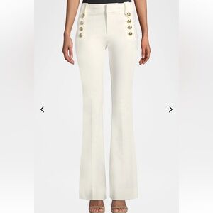Derek Lam Ivory Cropped Pants
